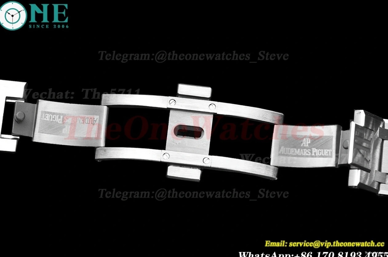 SS 41mm Dial GDF Royal Grey MY8215 15202 Oak SS 0121